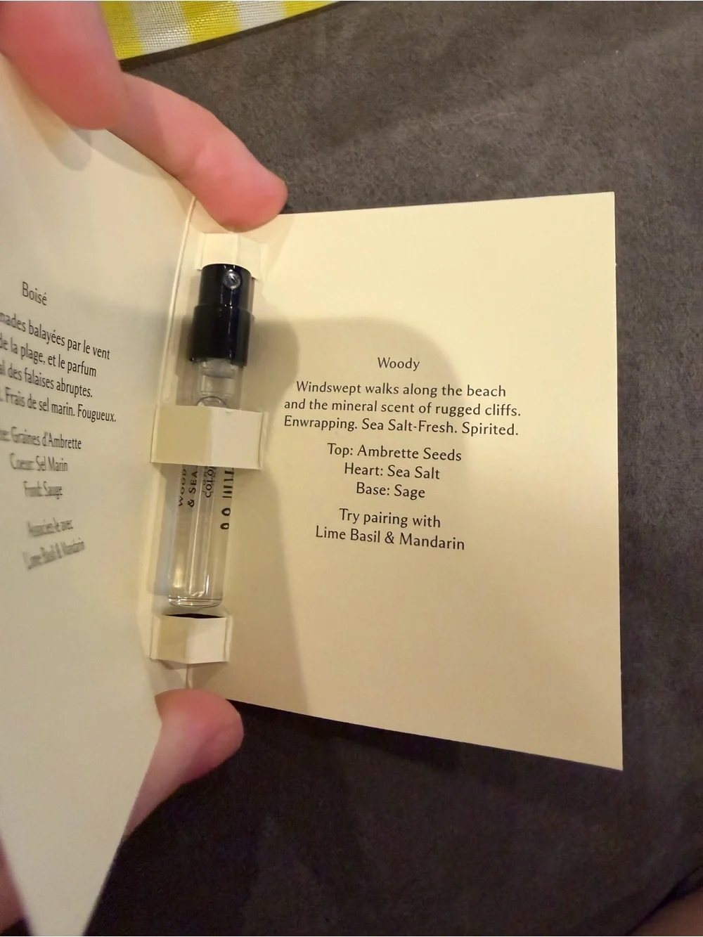 Jo Malone Wood Sage & Sea Salt Sample
